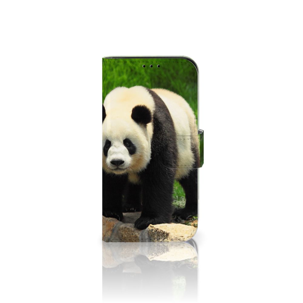 iPhone 13 Mini Telefoonhoesje met Pasjes Panda