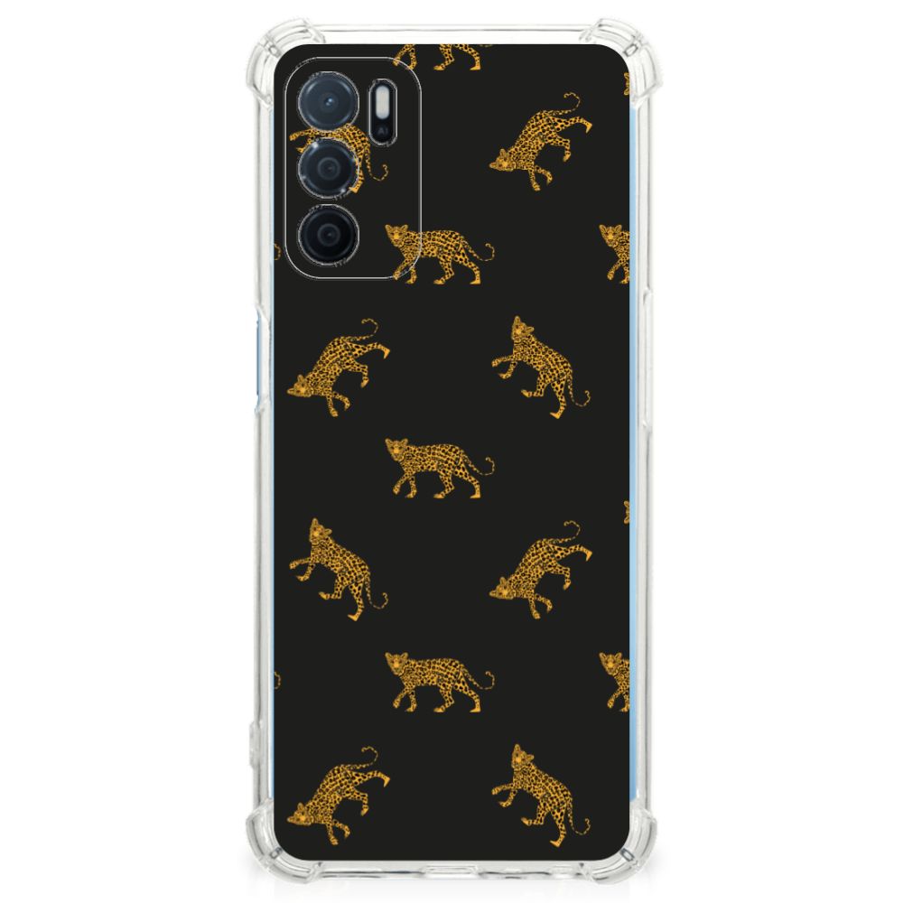 Case Anti-shock voor OPPO A16 | A16s | A54s Leopards