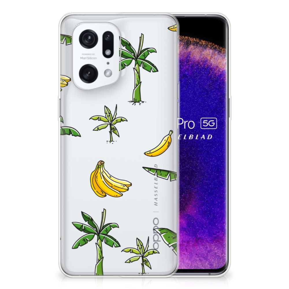 OPPO Find X5 Pro TPU Case Banana Tree