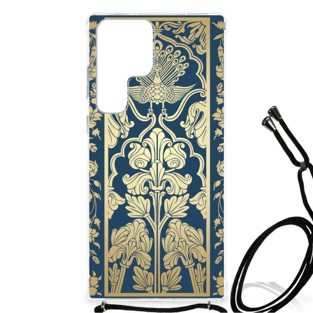 Samsung Galaxy S23 Ultra Case Beige Flowers