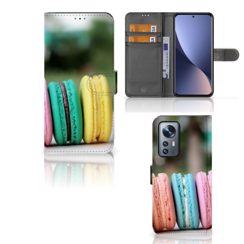 Xiaomi 12 Pro Book Cover Macarons