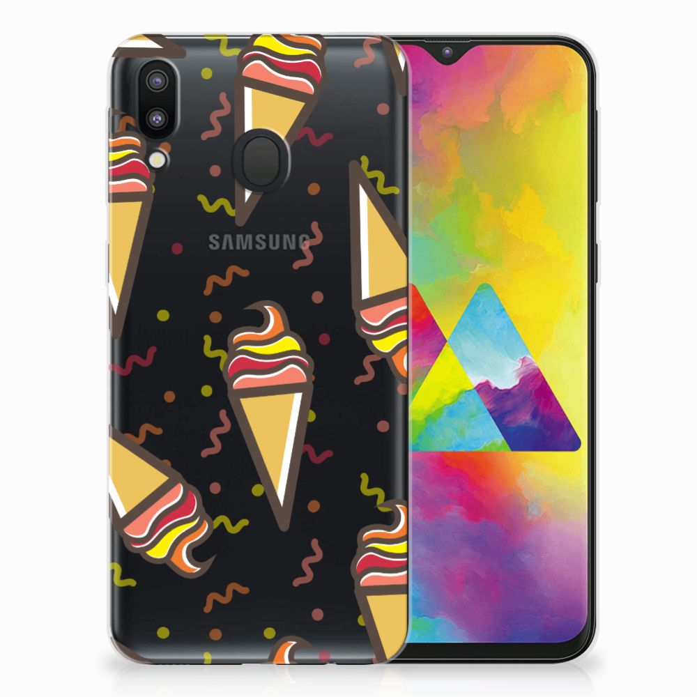 Samsung Galaxy M20 (Power) Siliconen Case Icecream