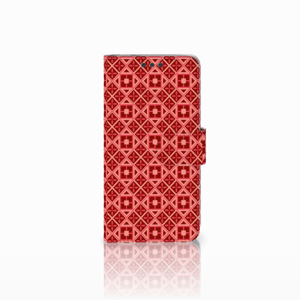 Microsoft Lumia 650 Telefoon Hoesje Batik Rood
