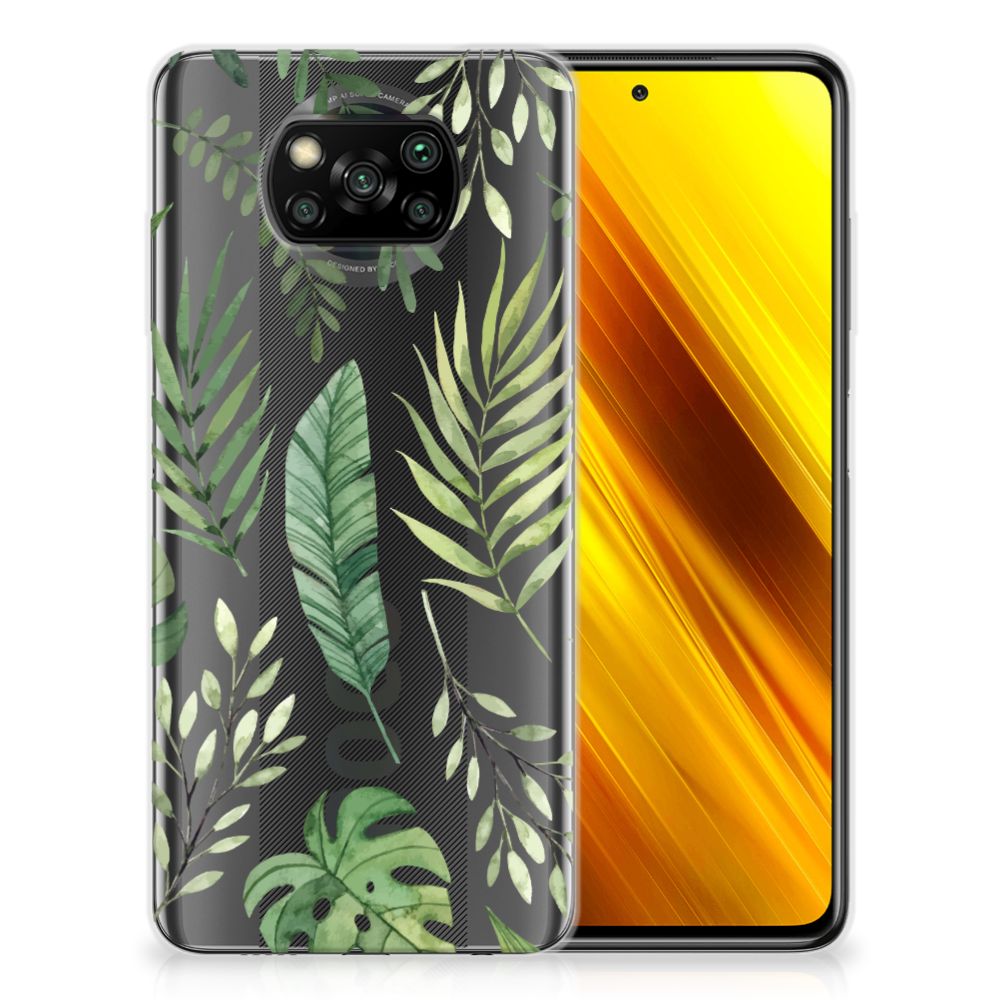 Xiaomi Poco X3 | Poco X3 Pro TPU Case Leaves