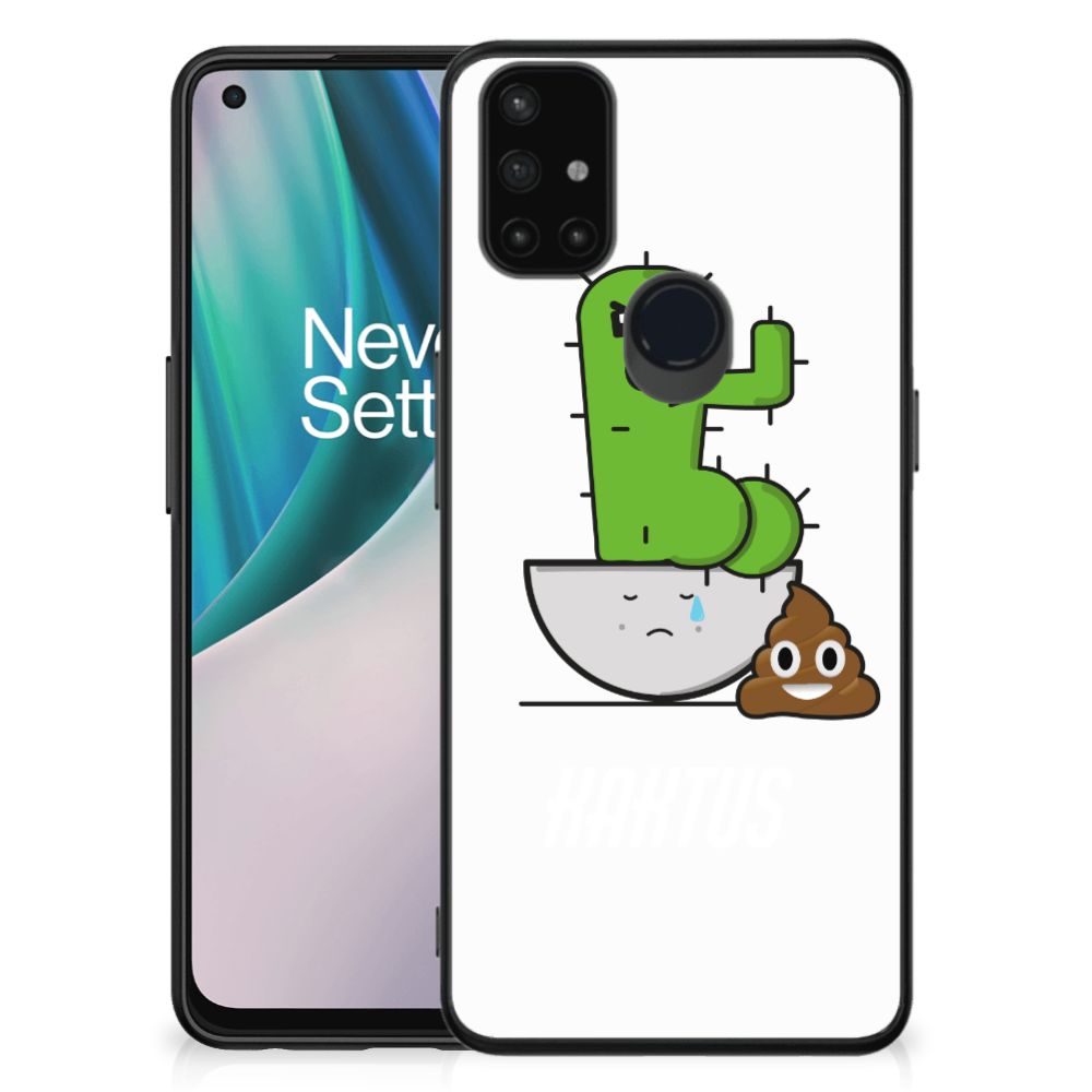 OnePlus Nord N10 5G Hoesje Cactus Poo