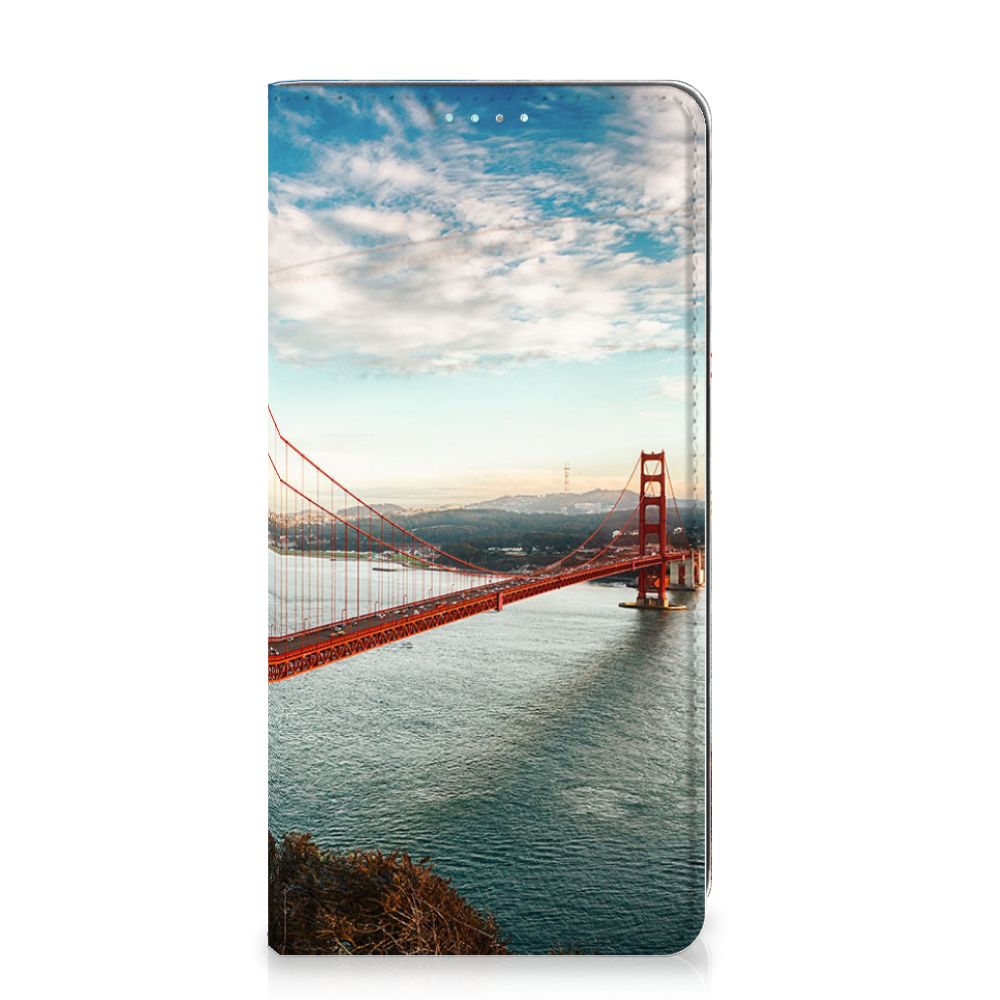 Samsung Galaxy A41 Book Cover Golden Gate Bridge - B2C Telecom