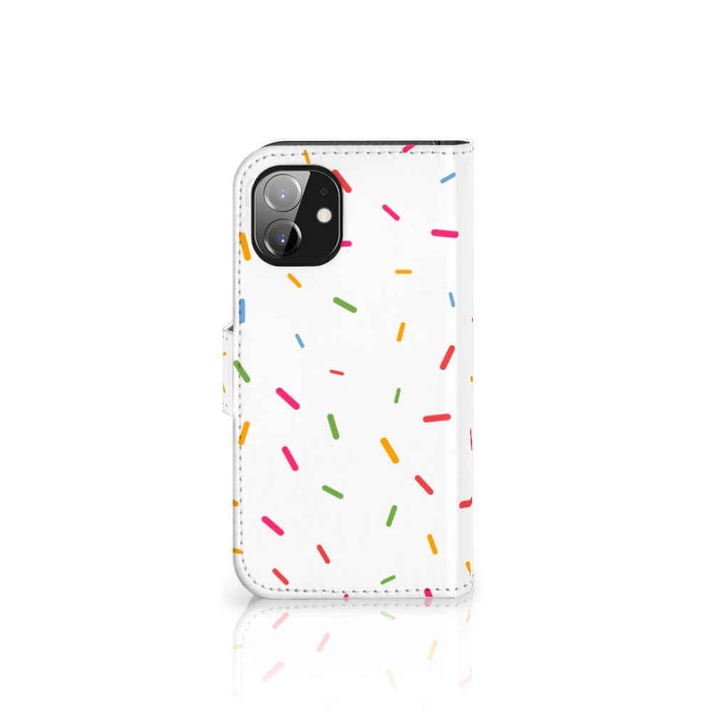 Apple iPhone 12 Mini Book Cover Donut Roze