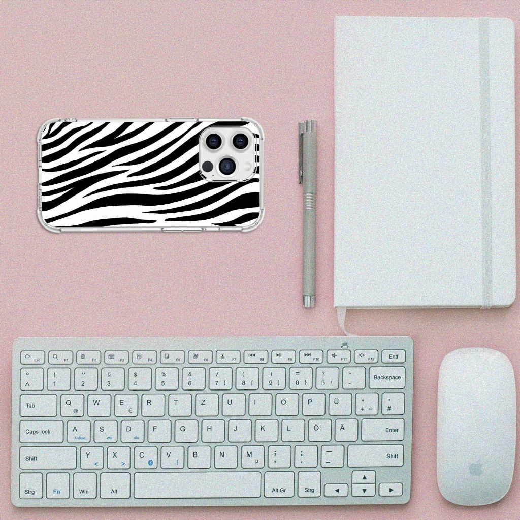 iPhone 13 Pro Max Case Anti-shock Zebra - B2C Telecom