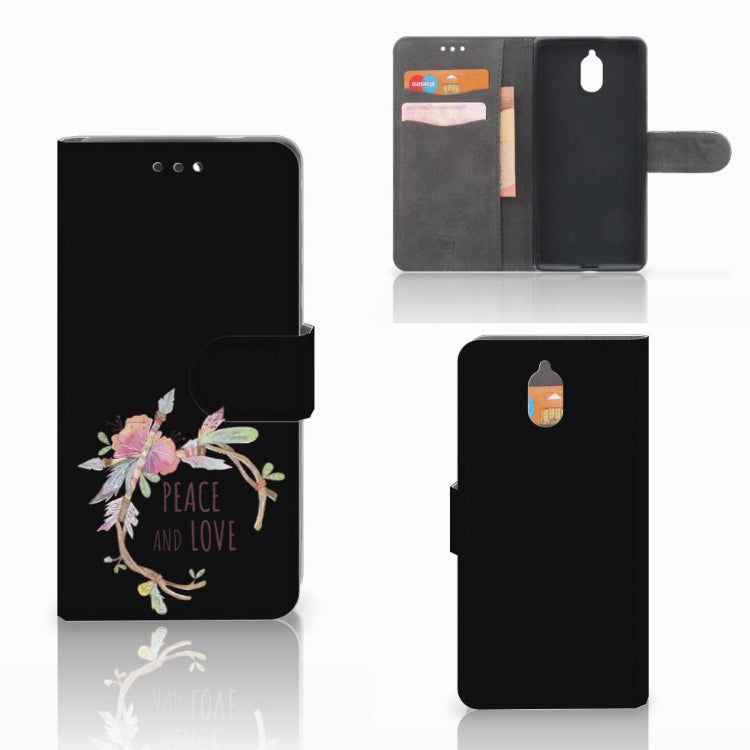 Nokia 3.1 (2018) Leuk Hoesje Boho Text