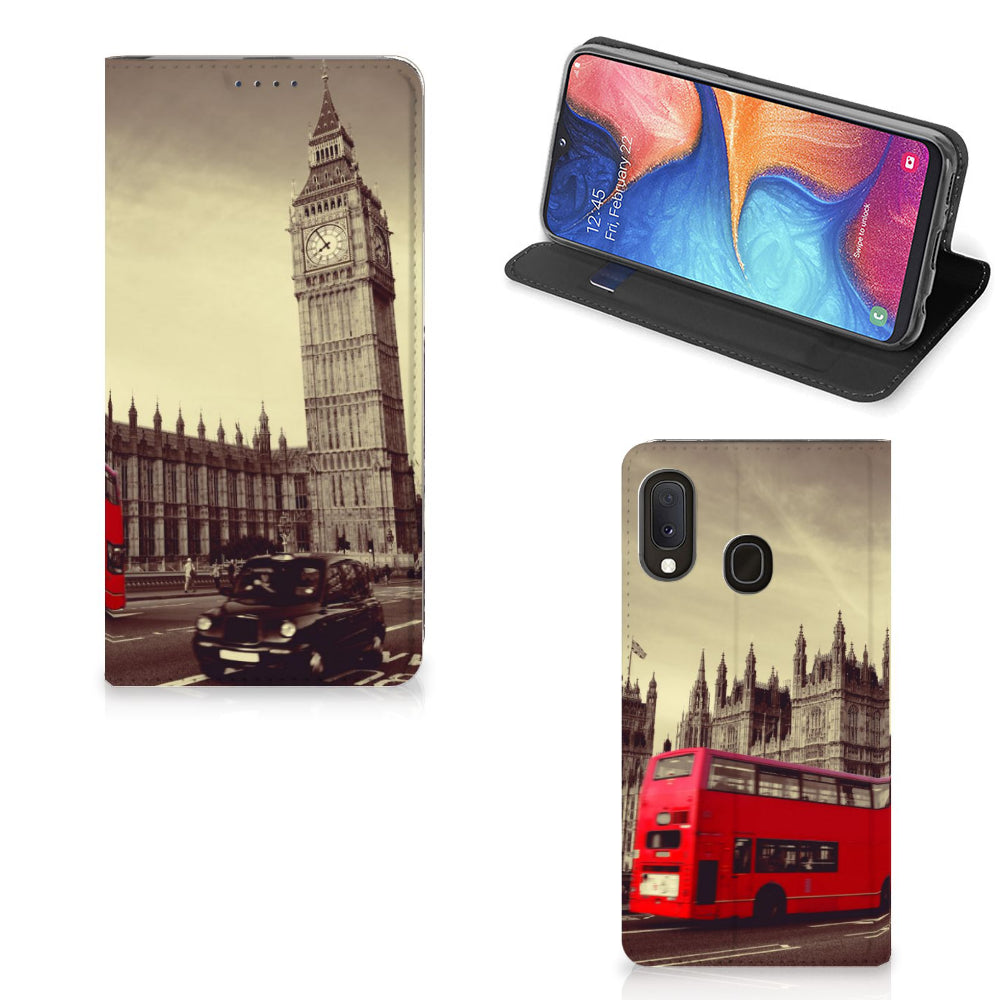 Samsung Galaxy A20e Book Cover Londen