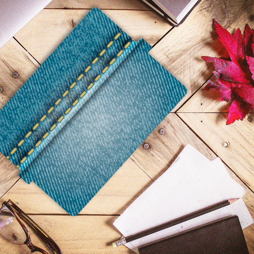 Lenovo Tab M10 Plus 3rd Gen 10.6 inch Tablet Hoes met standaard Jeans