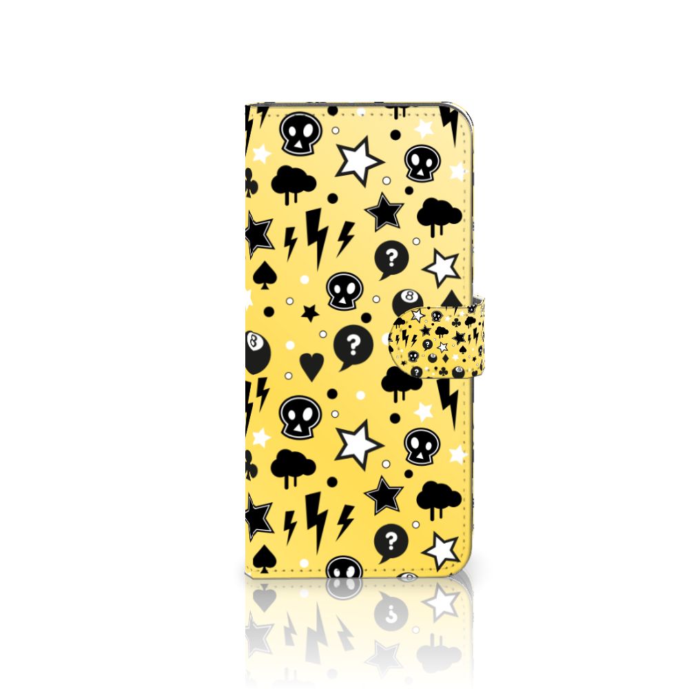 Telefoonhoesje met Naam Xiaomi Redmi 10C Punk Geel