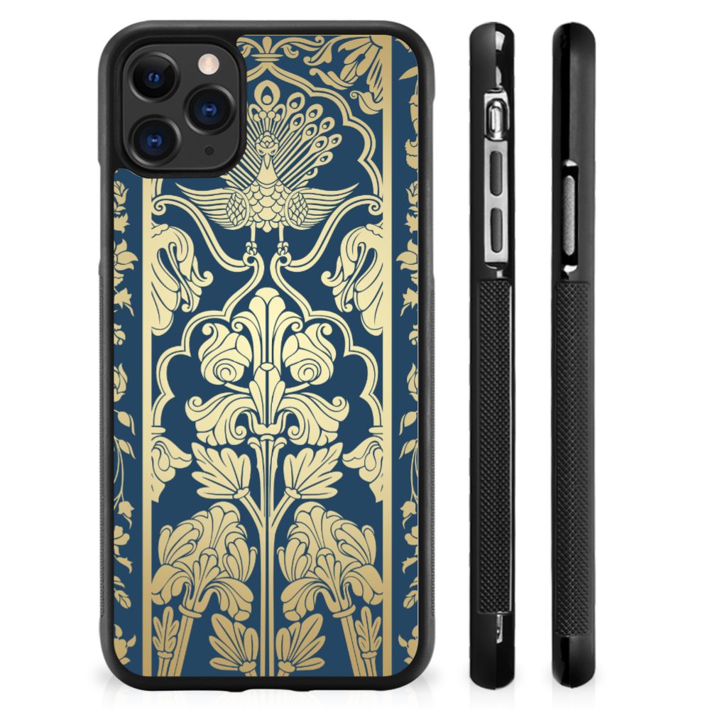 Apple iPhone 11 Pro Max Skin Case Beige Flowers B2C Telecom