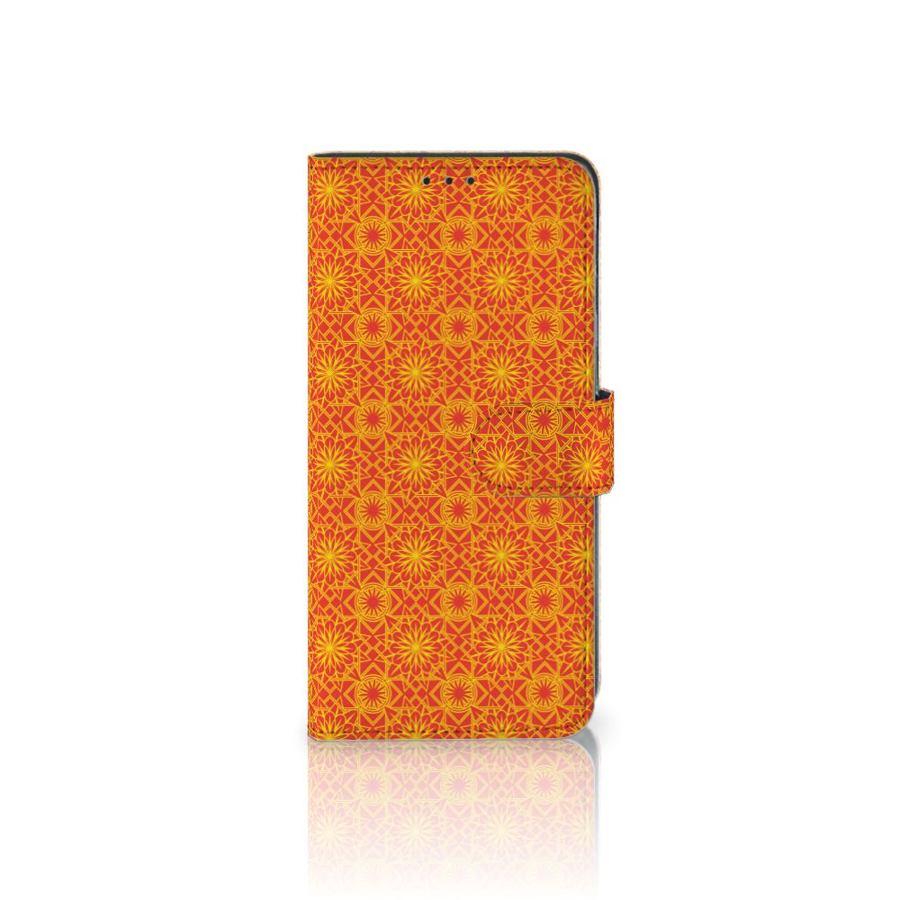 OPPO A91 | Reno3 Telefoon Hoesje Batik Oranje