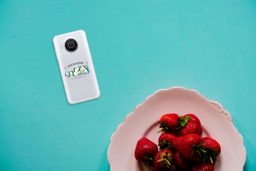 Nokia X10 | X20 Telefoonhoesje met Naam Boho Bottle B2C Telecom