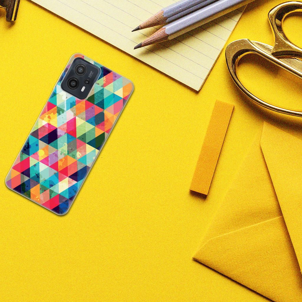 Motorola Moto G23 | G13 TPU bumper Geruit