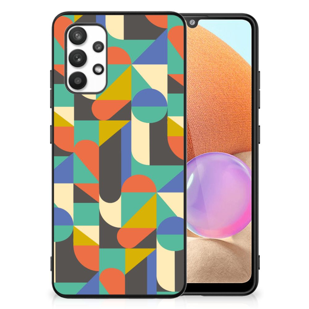 Samsung Galaxy A32 4G | A32 5G Enterprise Editie Back Case Funky Retro