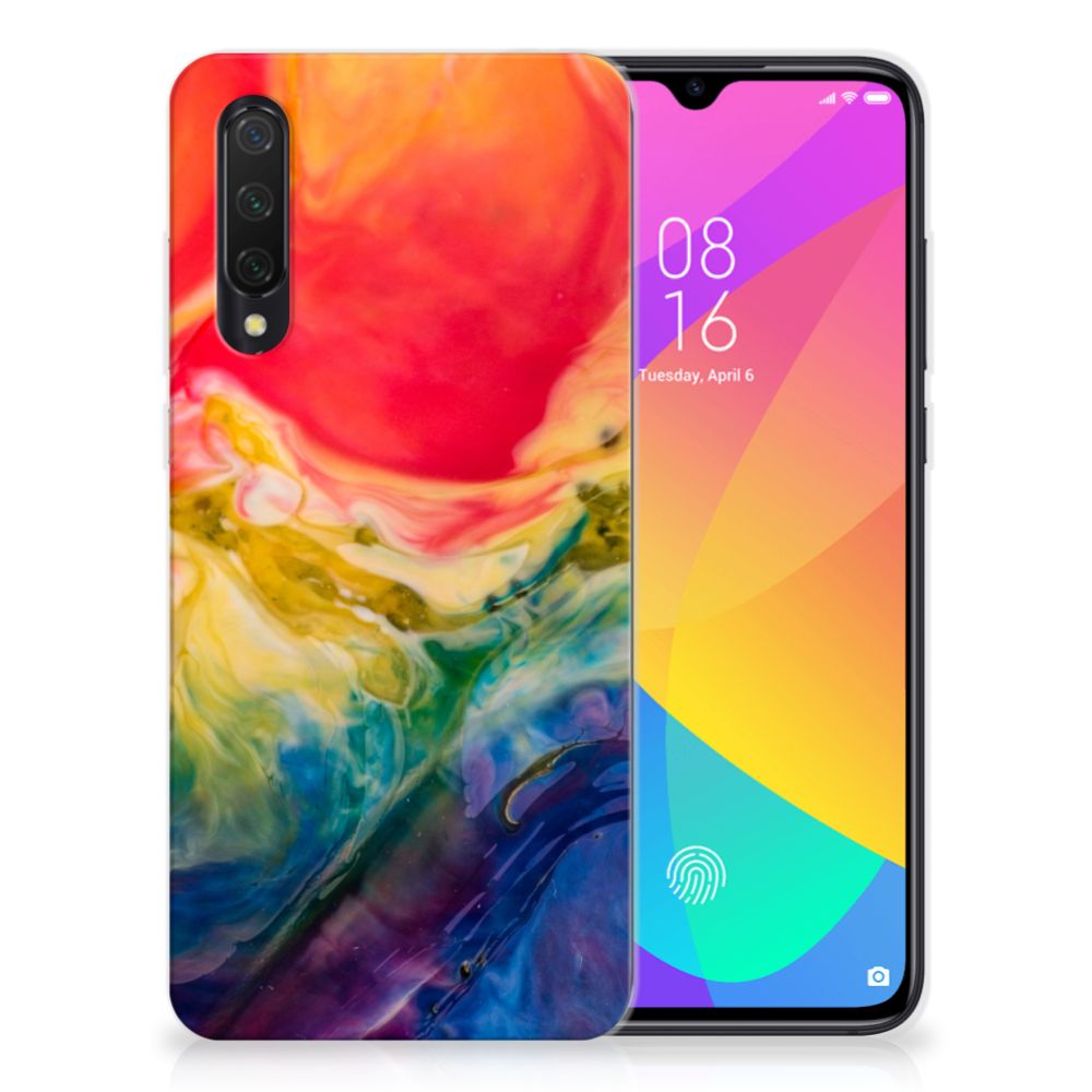 Hoesje maken Xiaomi Mi 9 Lite Watercolor Dark B2C Telecom