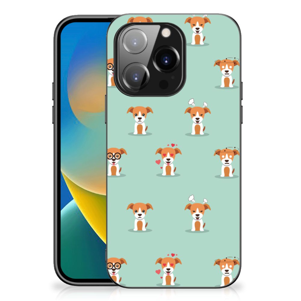 iPhone 14 Pro Dierenprint Telefoonhoesje Pups B2C Telecom
