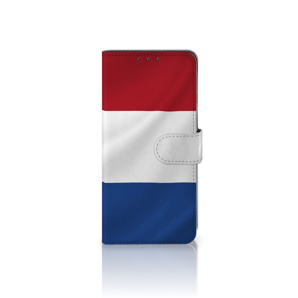Xiaomi Mi 9 Bookstyle Case Nederlandse Vlag met artistiek ontwerp van de Nederlandse vlag voor trots op Nederland.