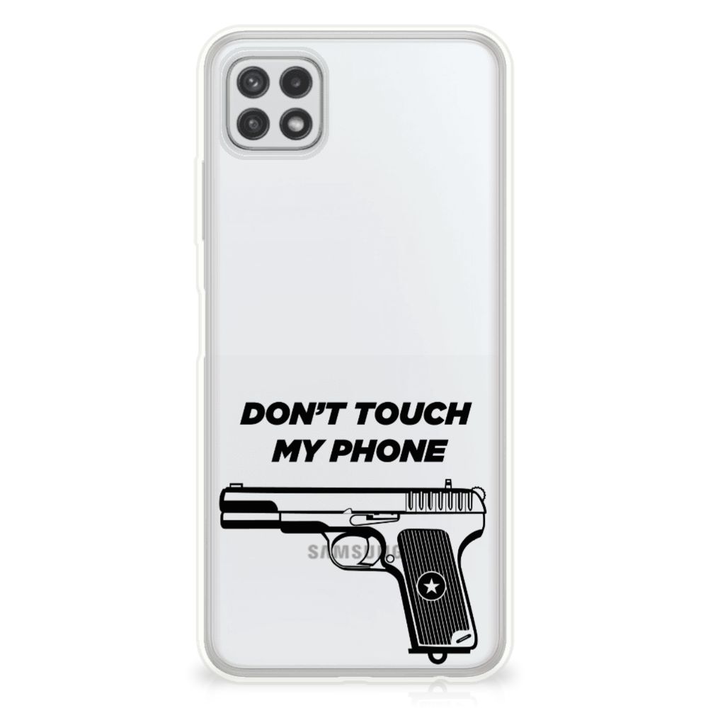Samsung Galaxy A22 5G Silicone-hoesje Pistol DTMP B2C Telecom