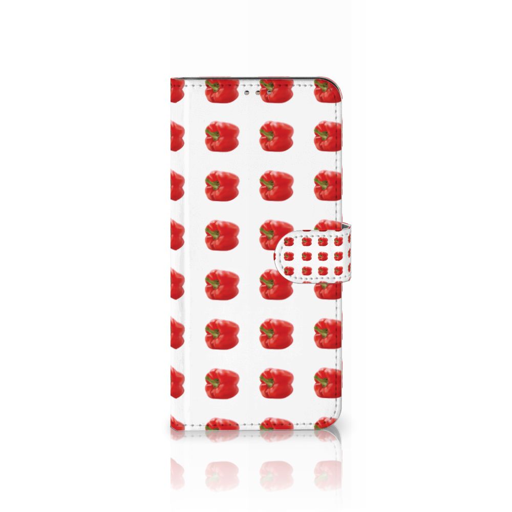 Motorola Moto G60 Book Cover Paprika Red