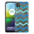 Motorola Moto G9 Power TPU bumper Zigzag Blauw