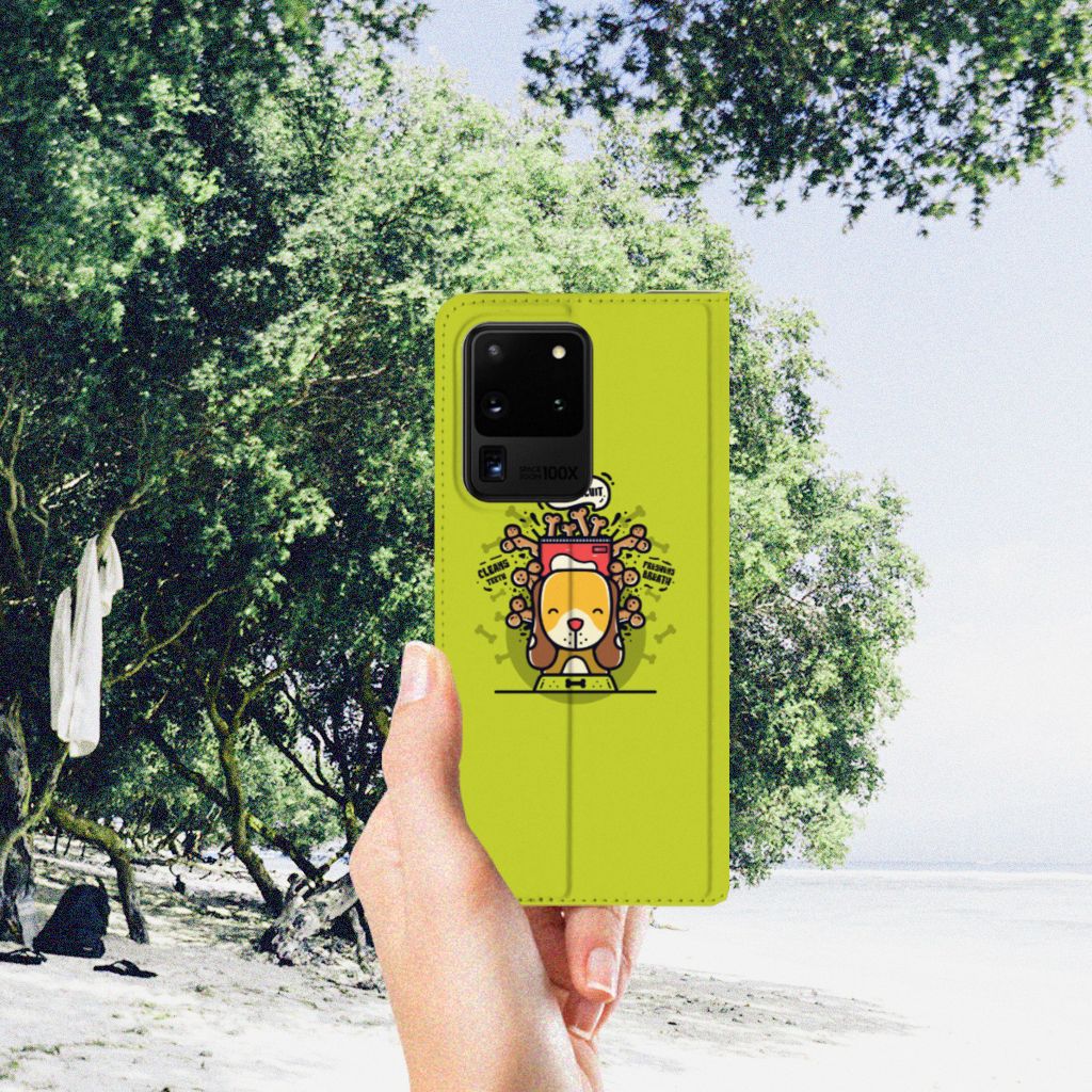 Samsung Galaxy S20 Ultra Magnet Case Doggy Biscuit - B2C Telecom