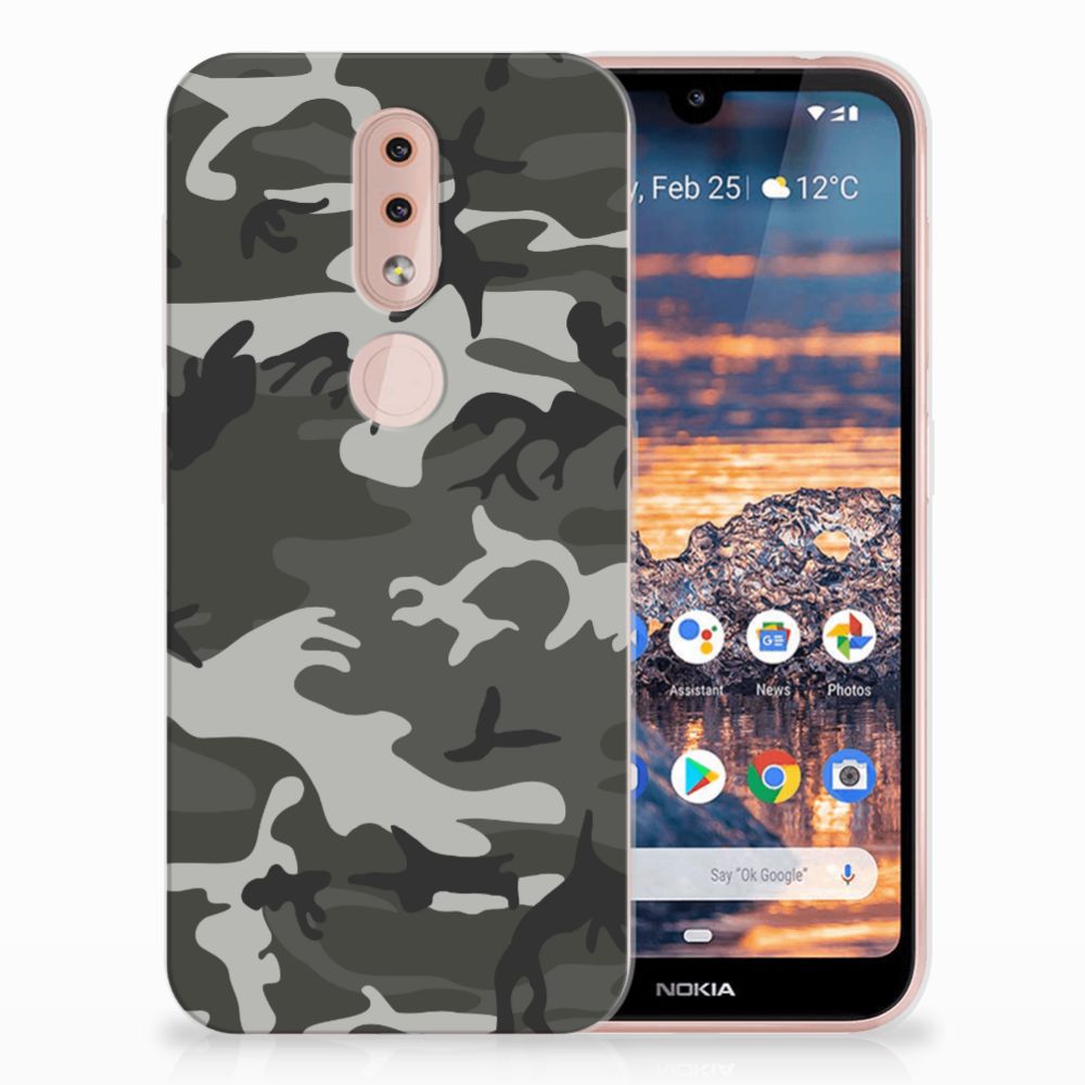 Nokia 4.2 TPU bumper Army Light