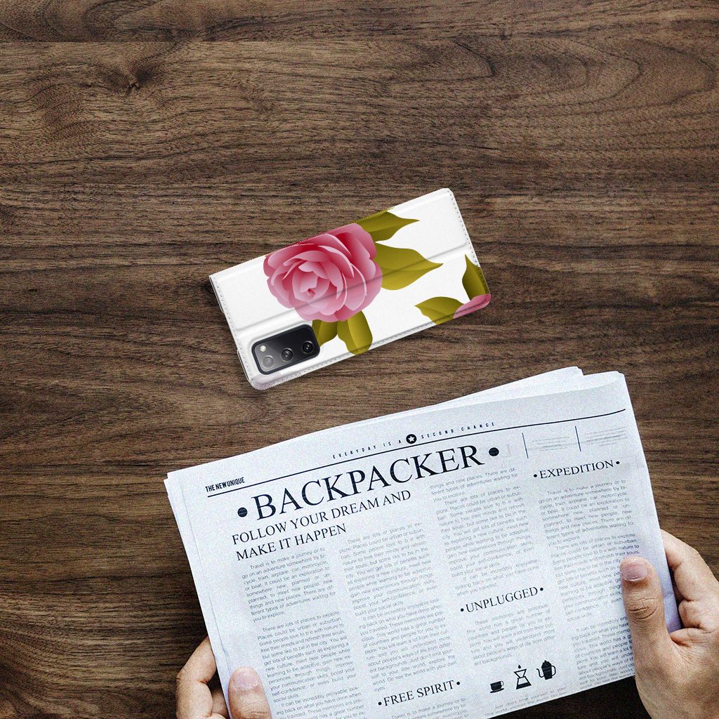 Samsung Galaxy S20 FE Smart Cover Roses - B2C Telecom