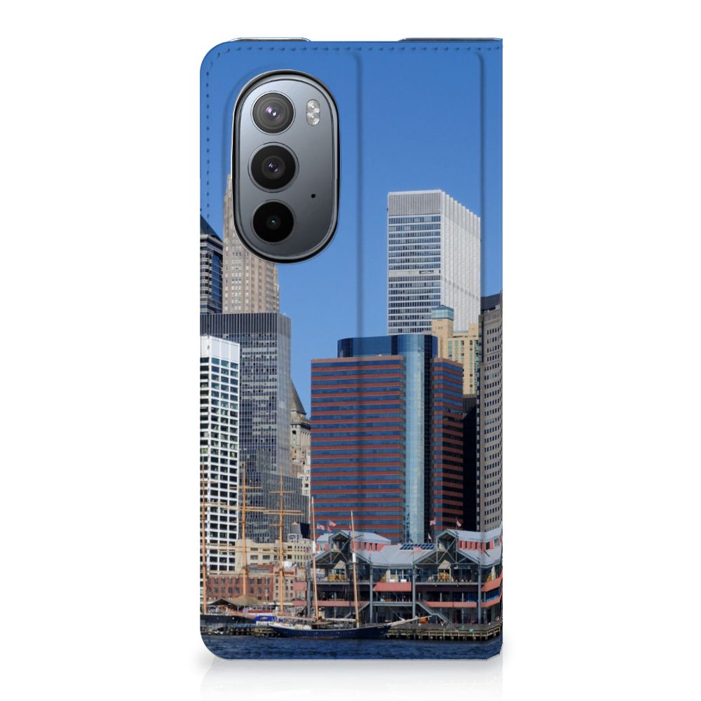 Motorola Edge 30 Pro Book Cover Vrijheidsbeeld - B2C Telecom