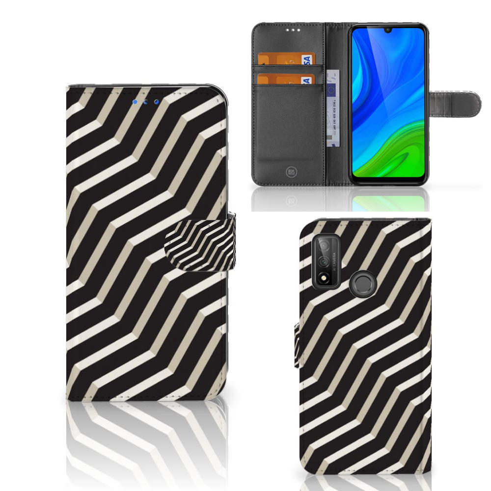 Huawei P Smart 2020 Book Case Illusion