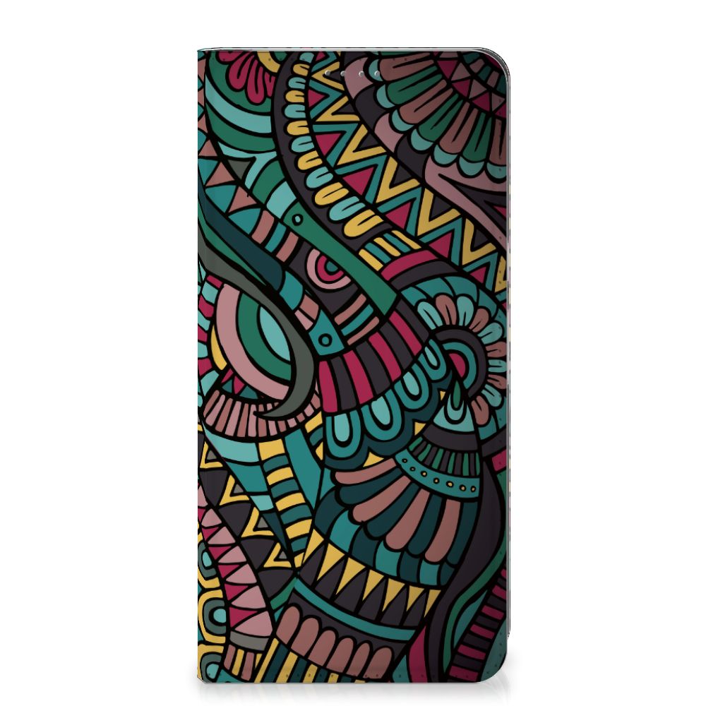 Google Pixel 8 Pro Hoesje met Magneet Aztec