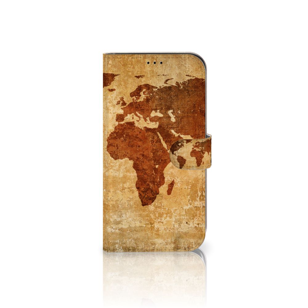 iPhone 13 Pro Max Flip Cover Wereldkaart