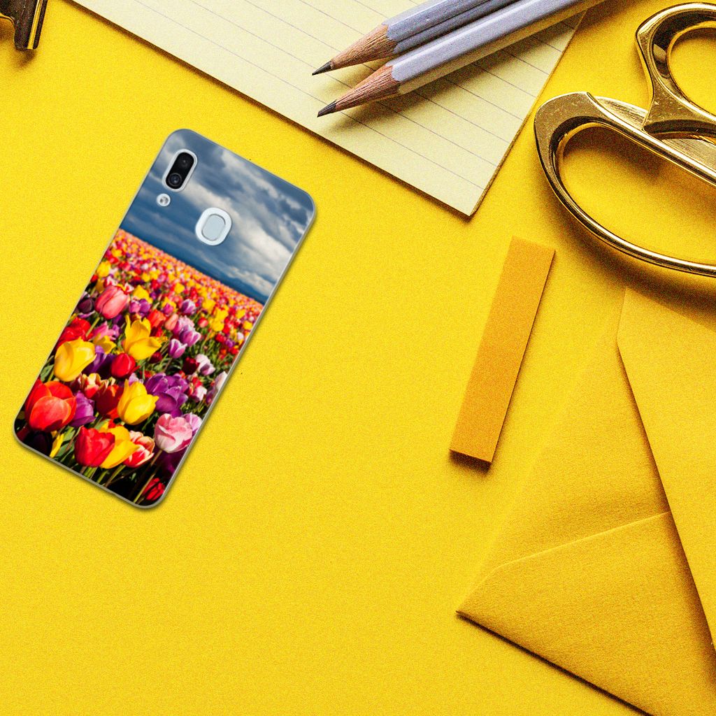 Samsung Galaxy A30 TPU Case Tulpen