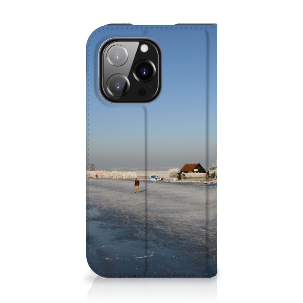 iPhone 14 Pro Book Cover Schaatsers