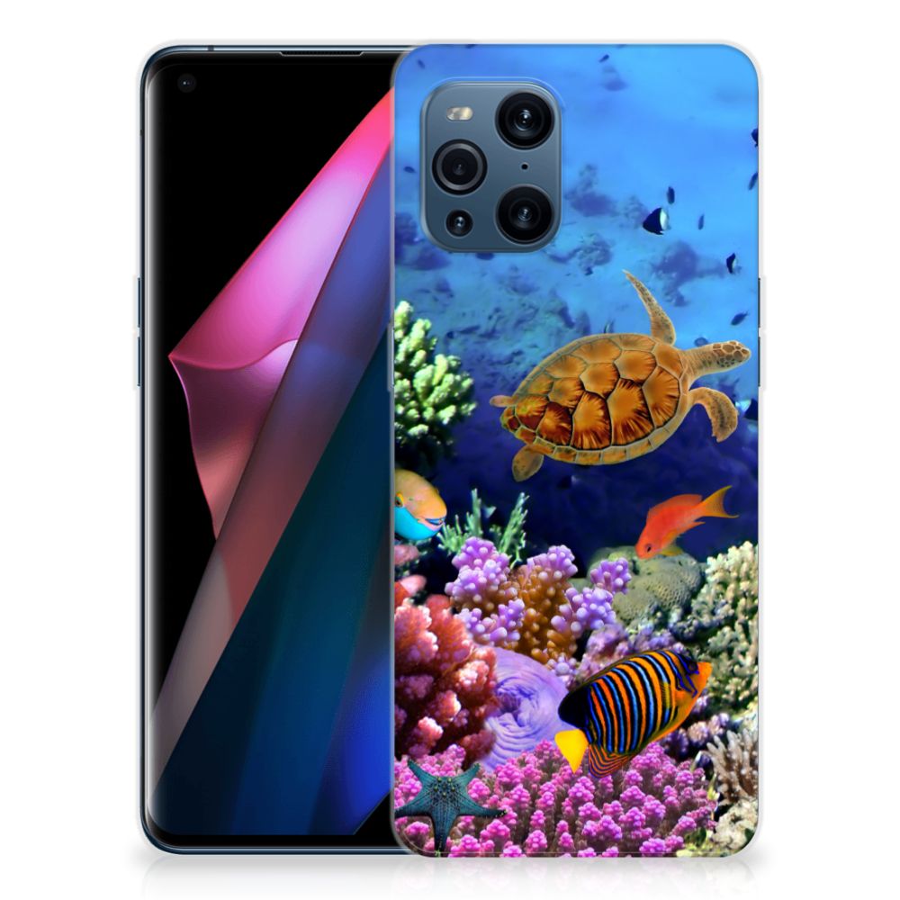 OPPO Find X3 | X3 Pro TPU Hoesje Vissen