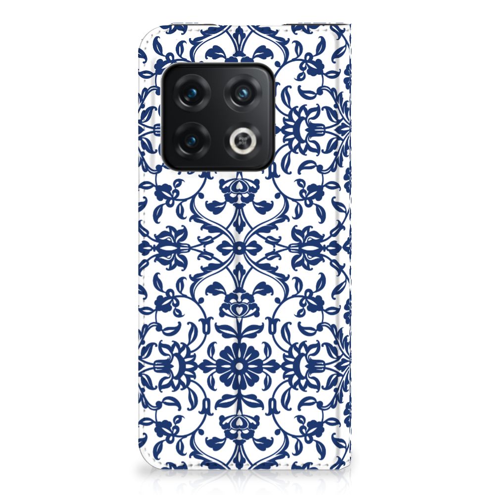 OnePlus 10 Pro Smart Cover Flower Blue - B2C Telecom