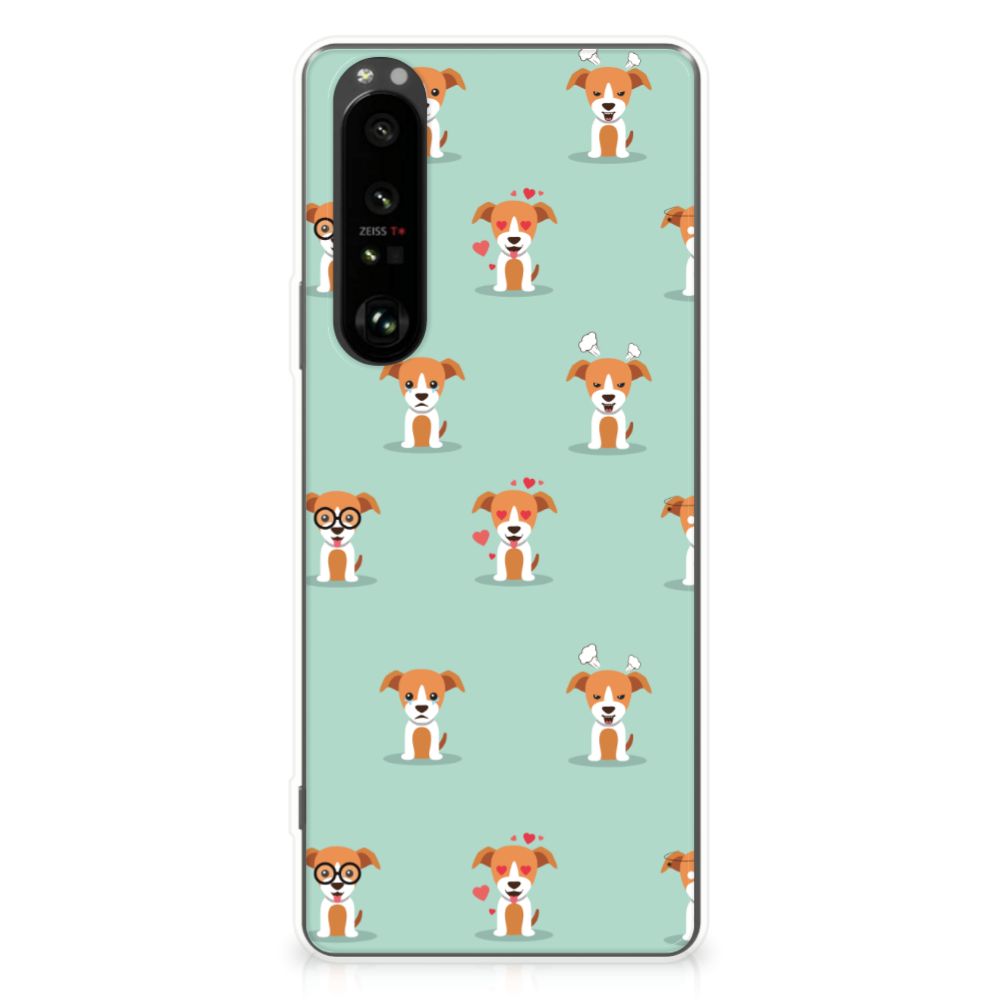 Sony Xperia 1 III TPU Hoesje Pups