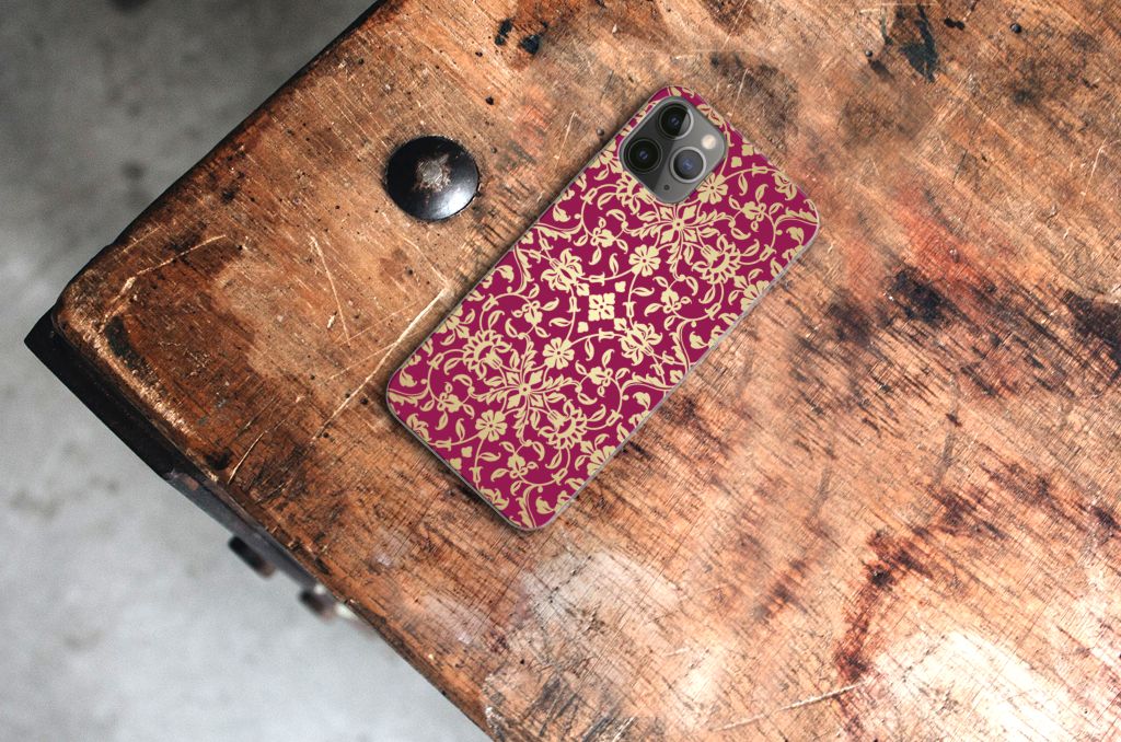 Siliconen Hoesje Apple iPhone 11 Pro Barok Pink
