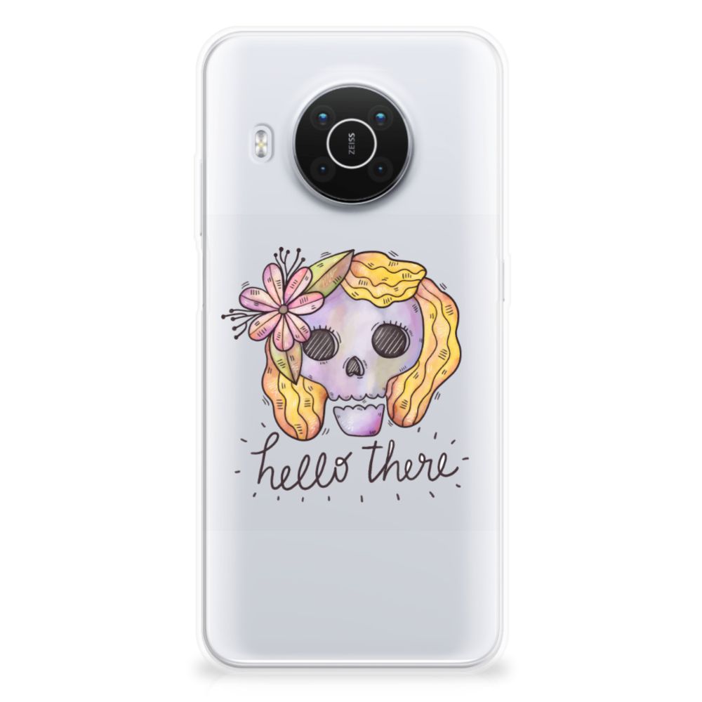 Silicone Back Case Nokia X10 | X20 Boho Skull B2C Telecom