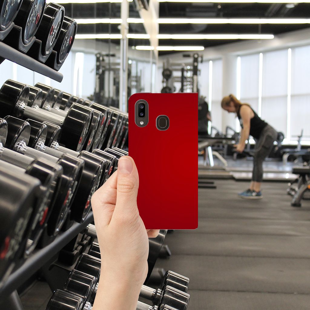 Samsung Galaxy A30 Hippe Standcase Liefde - Origineel Romantisch Cadeau