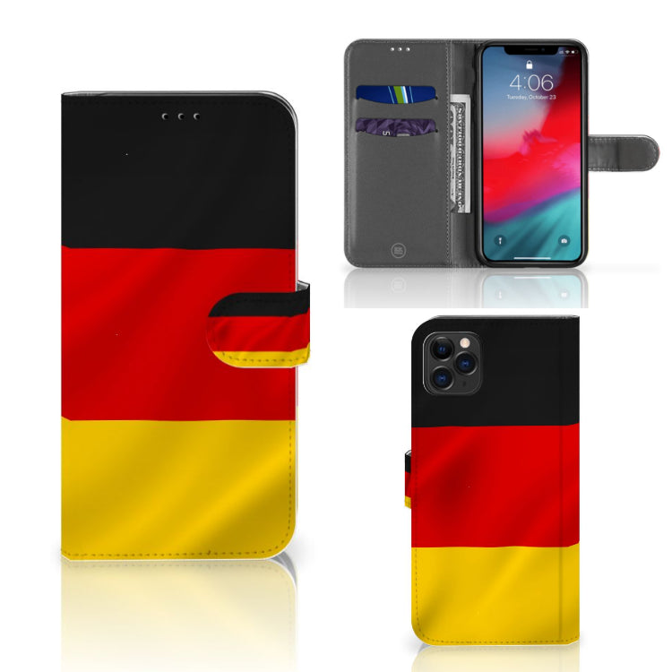 Apple iPhone 11 Pro Max Bookstyle Case Duitsland
