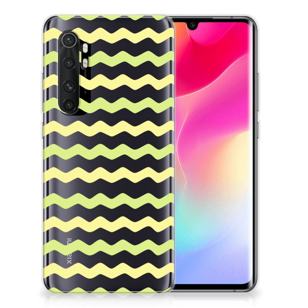 Xiaomi Mi Note 10 Lite TPU bumper Waves Yellow