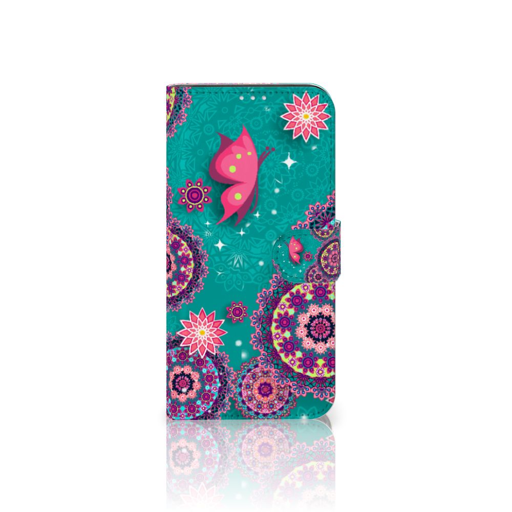 Motorola G8 Power Hoesje Cirkels en Vlinders
