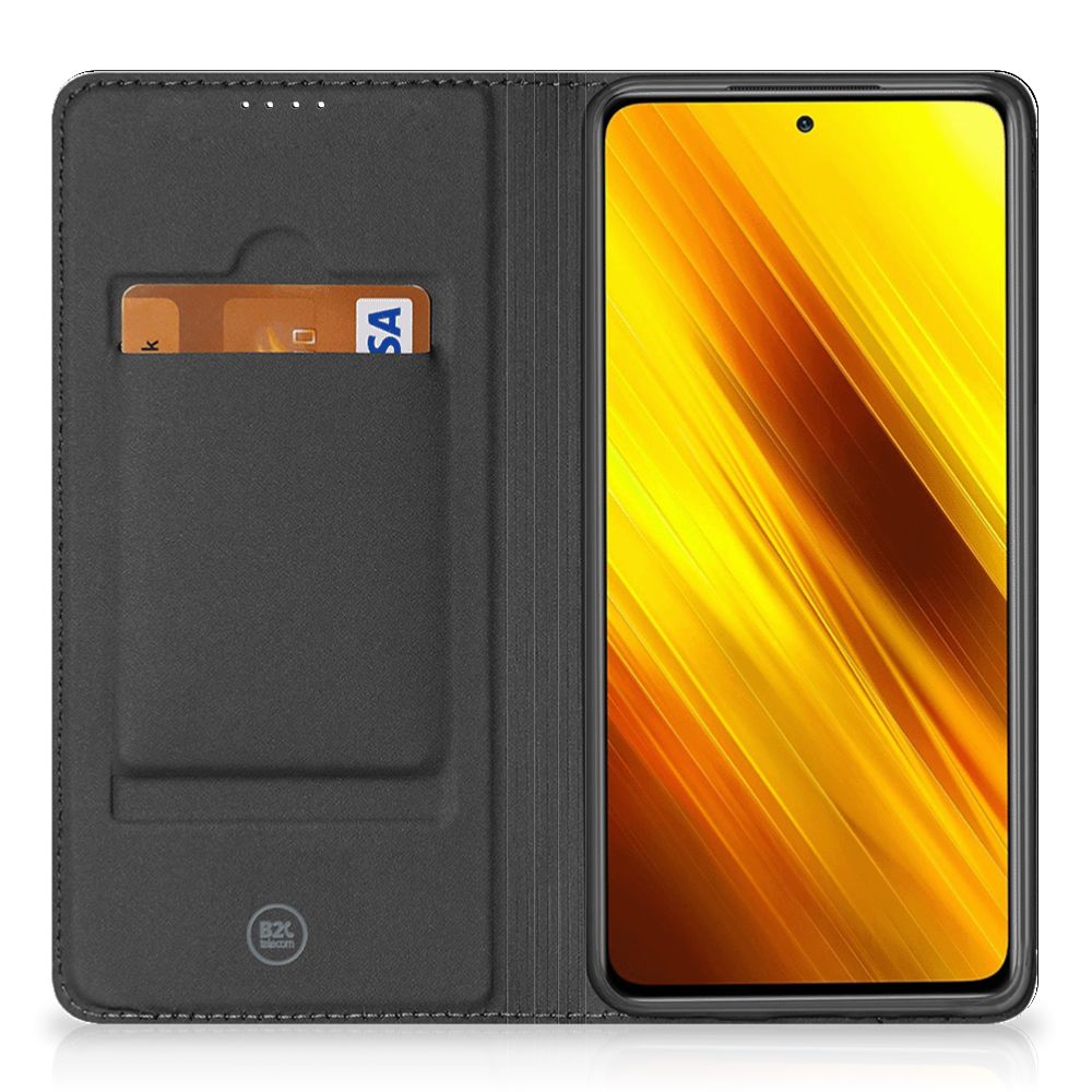 Xiaomi Poco X3 Pro | Poco X3 Flip Style Cover Whiskey - B2C Telecom
