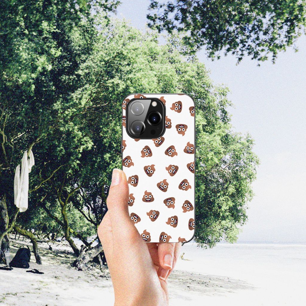 Back Case voor iPhone 14 Pro Poep Emojis B2C Telecom