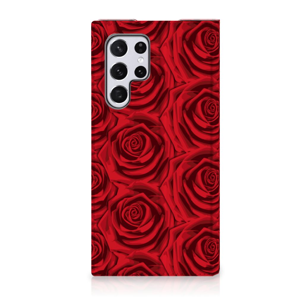 Samsung Galaxy S22 Ultra Smart Cover Red Roses - B2C Telecom