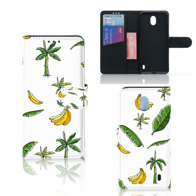 Nokia 1 Plus Hoesje Banana Tree