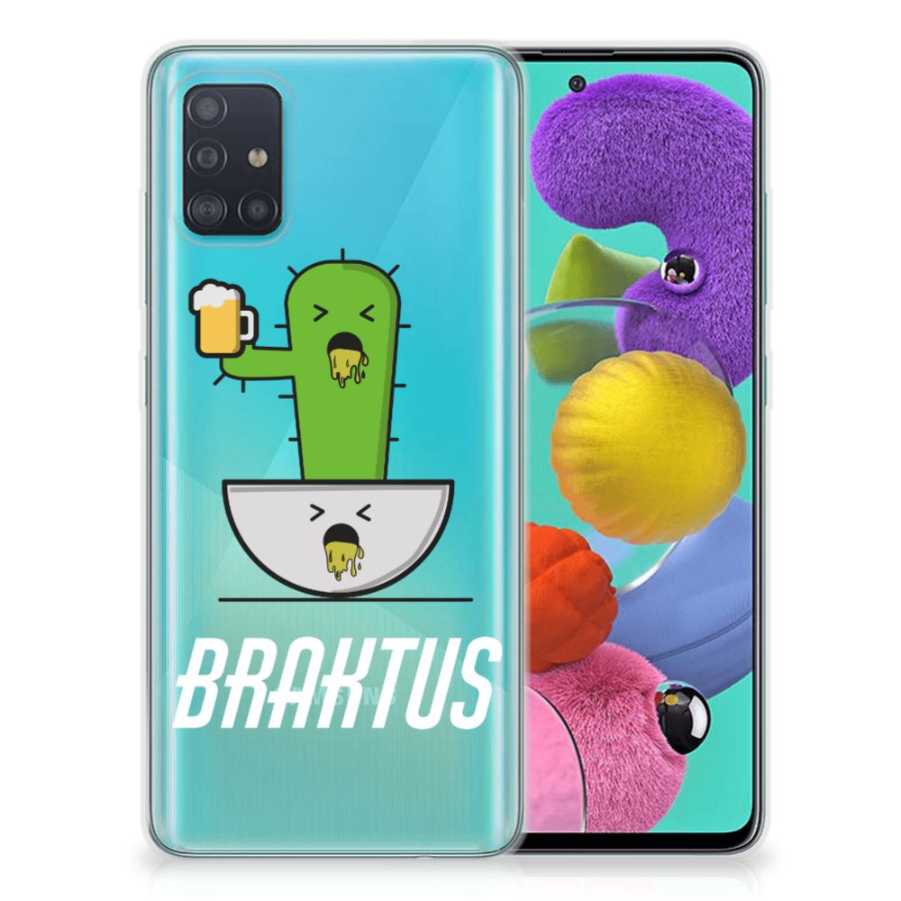 Samsung Galaxy A51 Telefoonhoesje met Naam Braktus